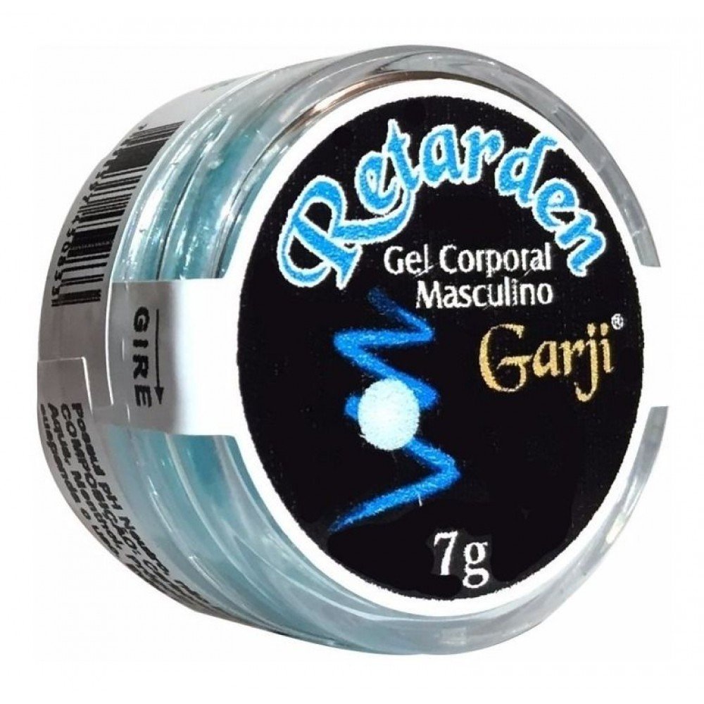 POMADA RETARDEN GEL FUNCIONAL MASCULINO 7G - GARJI