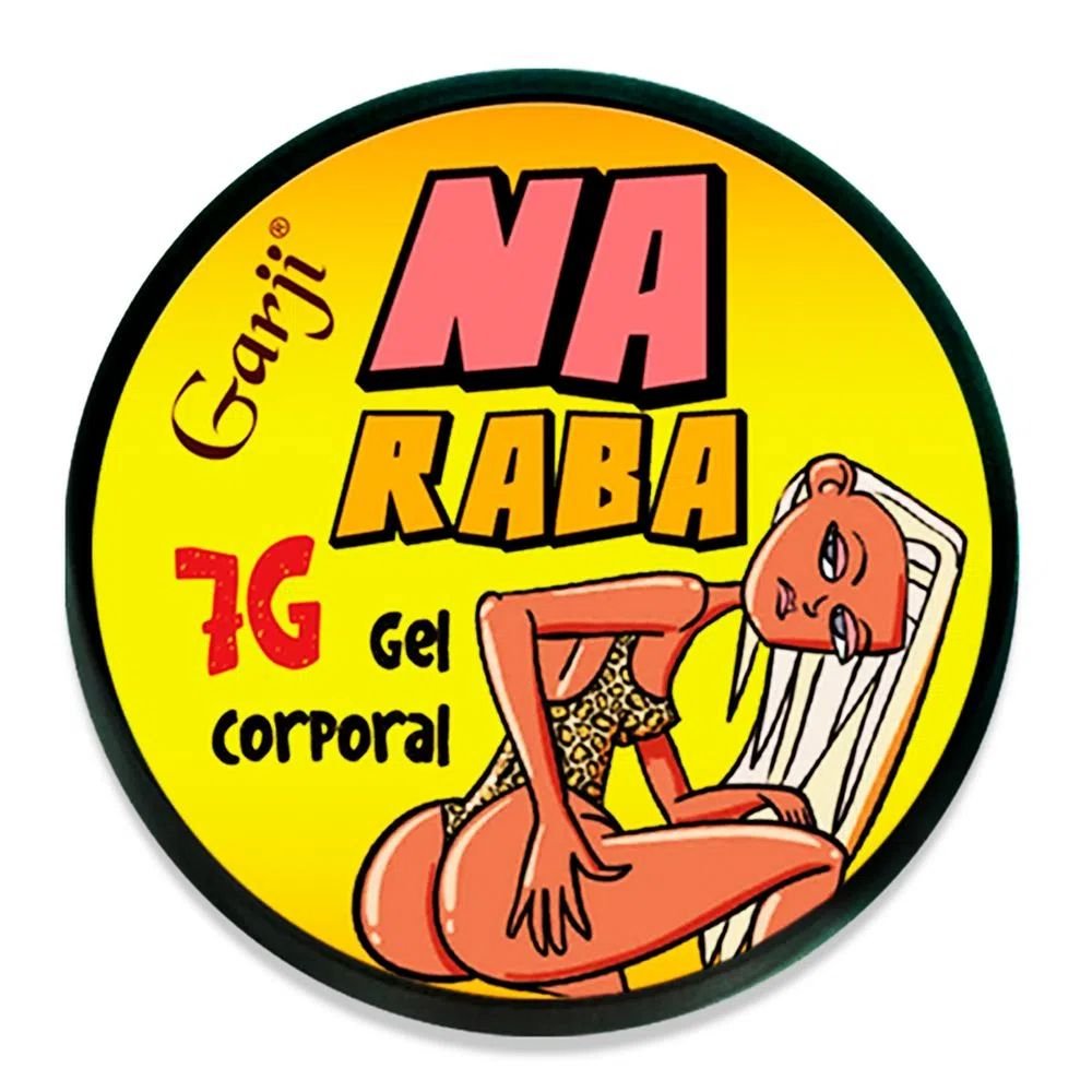 NA RABA GEL CORPORAL 7G GARJI O Na Raba é um produto feito naturalmente à base de água que tem alto poder de lubrificação com incrível aderência à pele. NA RABA GEL CORPORAL 7G GARJI