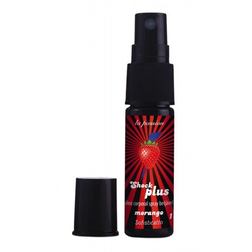 Óleo Spray Shock Plus Beijável Morango Sofisticatto 15ML