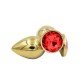 PLUG ANAL JOIA DOURADO TAMANHO P Plug Anal, este é um acessório erótico diferente que serve como estimulador anal em brincadeiras fetichistas,principalmente em jogos de dominação e submissão. PLUG ANAL JOIA DOURADO TAMANHO P