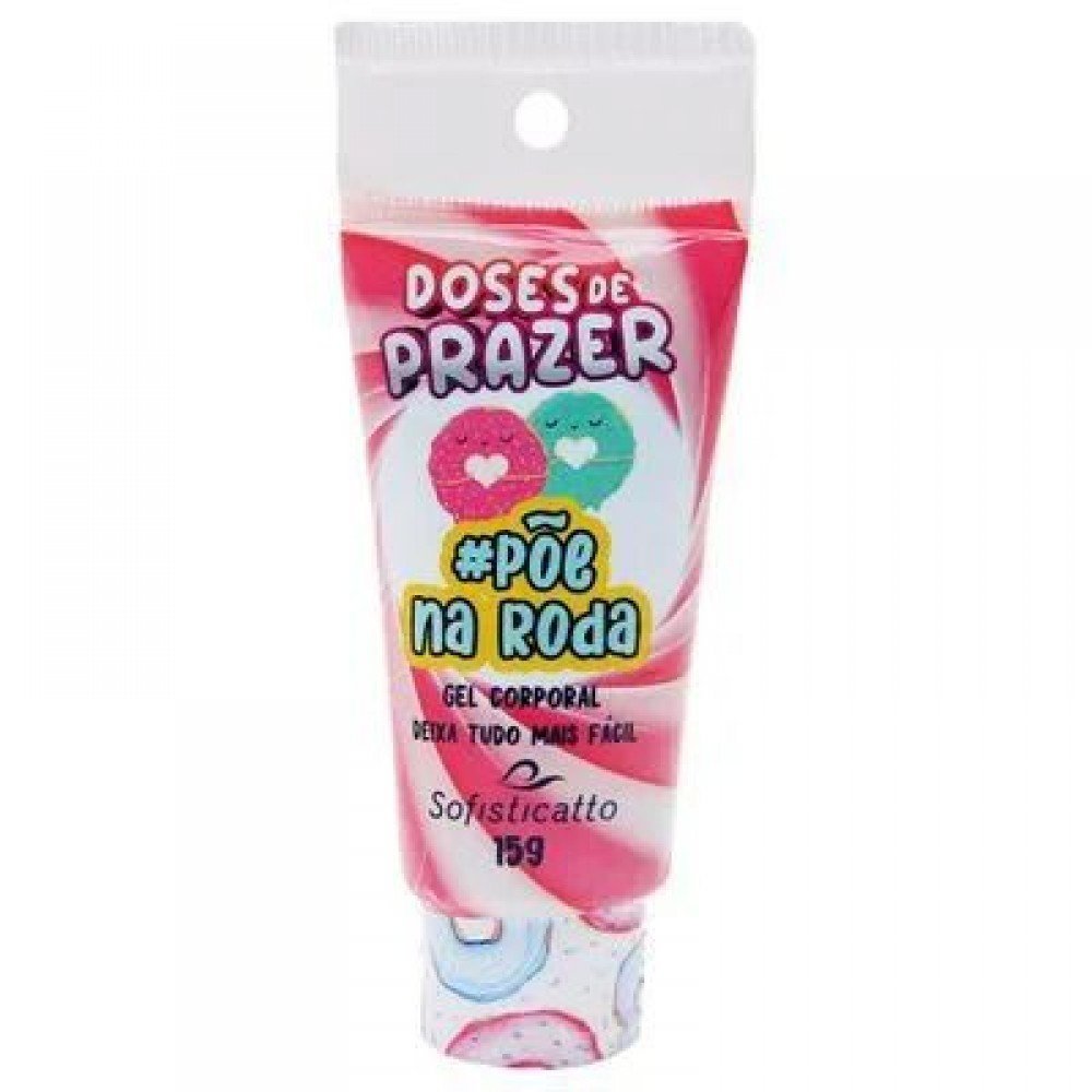 POE NA RODA GEL DESSENSIBILIZANTE DOSES DE PRAZER 15G SOFISTICATTO