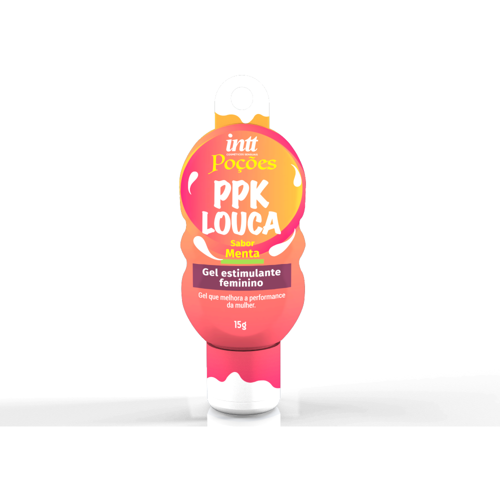 PPK LOUCA GEL ESTIMULANTE FEMININO 15G LINHA POÇÕES INTT Louca, louquinha. PPK LOUCA GEL ESTIMULANTE FEMININO 15G LINHA POÇÕES INTT