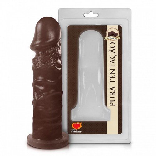 PÊNIS REALÍSTICO AROMÁTICO DE CHOCOLATE – 15,3X4CM PA005