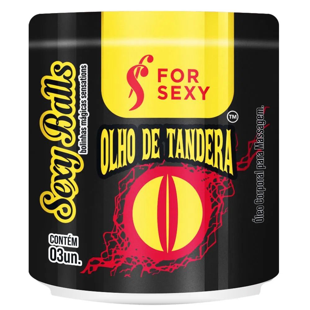 SEXY BALLS OLHO DE TANDERA BOLINHA COM 3 UND FORSEXY