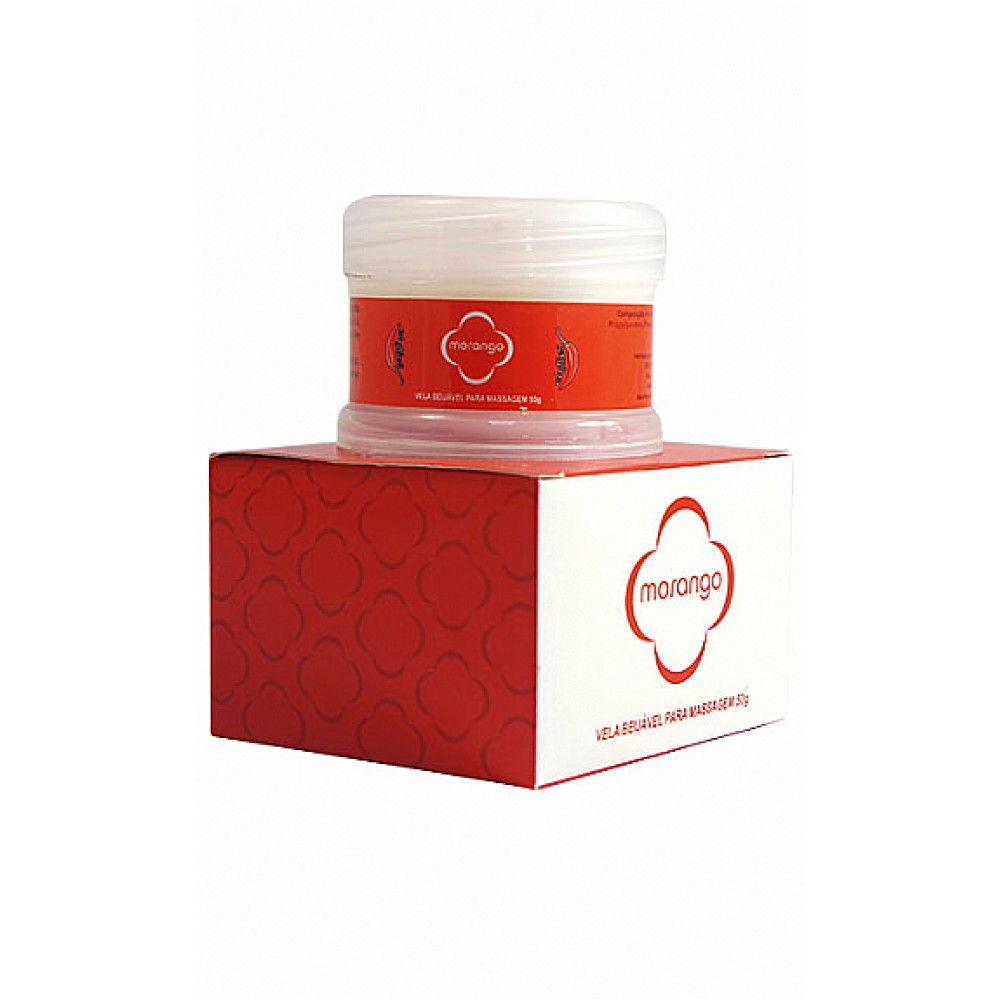 VELA BEIJAVEL MORANGO 50GR