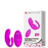 VIBRADOR DE CASAL TIFFANY PONTO G COM 12 MODOS E CONTROLE WIRELESS