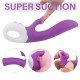 VIBRADOR DE PONTO G COM SUCÇÃO DEW S HANDE