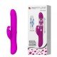 VIBRADOR E PULSADOR BYRON PRETTY LOVE Vibrador recarregável com esferas internas que se movimentam para cima e para baixo fazendo o movimento de penetração, possui estimulador clitoriano vibratório com 7 modos de vibração e 4 modos de rotação das esferas. VIBRADOR E PULSADOR BYRON PRETTY LOVE