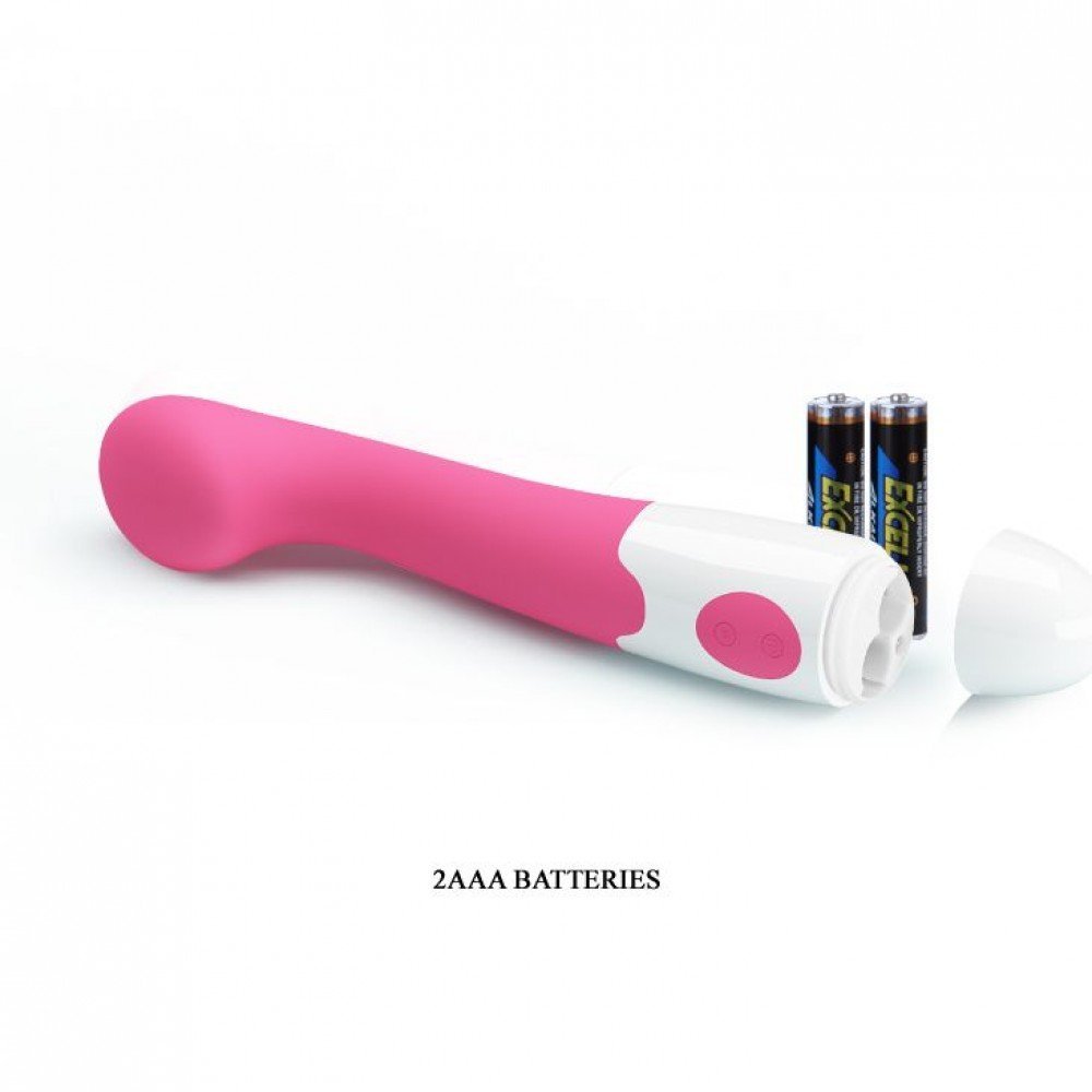 VIBRADOR PONTO G CHARLES 30 MODOS PRETTY LOVE Vibrador com 30 modos vibração, com ponta achatada para estimulação do ponto G. VIBRADOR PONTO G CHARLES 30 MODOS PRETTY LOVE