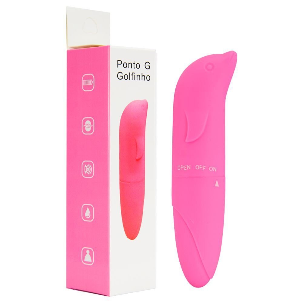 VIBRADOR PONTO G GOLFINHO TOQUE AVELUDADO O Vibrador Golfinho ponto G é uma gracinha e um dos mais queridinhos! VIBRADOR PONTO G GOLFINHO TOQUE AVELUDADO