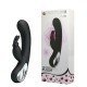 VIBRADOR RECARREGAVEL WEBB PONTO G COM ALÇA METALIZADA 12 MODOS Vibrador recarregável com alça metalizada, levemente curvado na ponta para estimulação do ponto G e estimulador clitoriano vibratório em formato de coelho. VIBRADOR RECARREGAVEL WEBB PONTO G COM ALÇA METALIZADA 12 MODOS