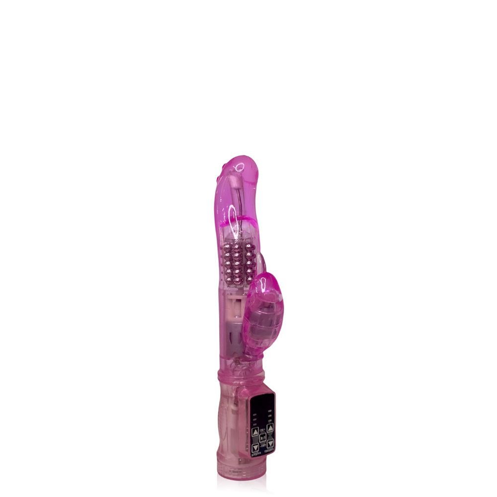 VIBRADOR ROTATIVO PONTO G 12 MODOS RB 180205 Vibrador rotativo ponto G com esferas rotativas internas. VIBRADOR ROTATIVO PONTO G 12 MODOS RB 180205