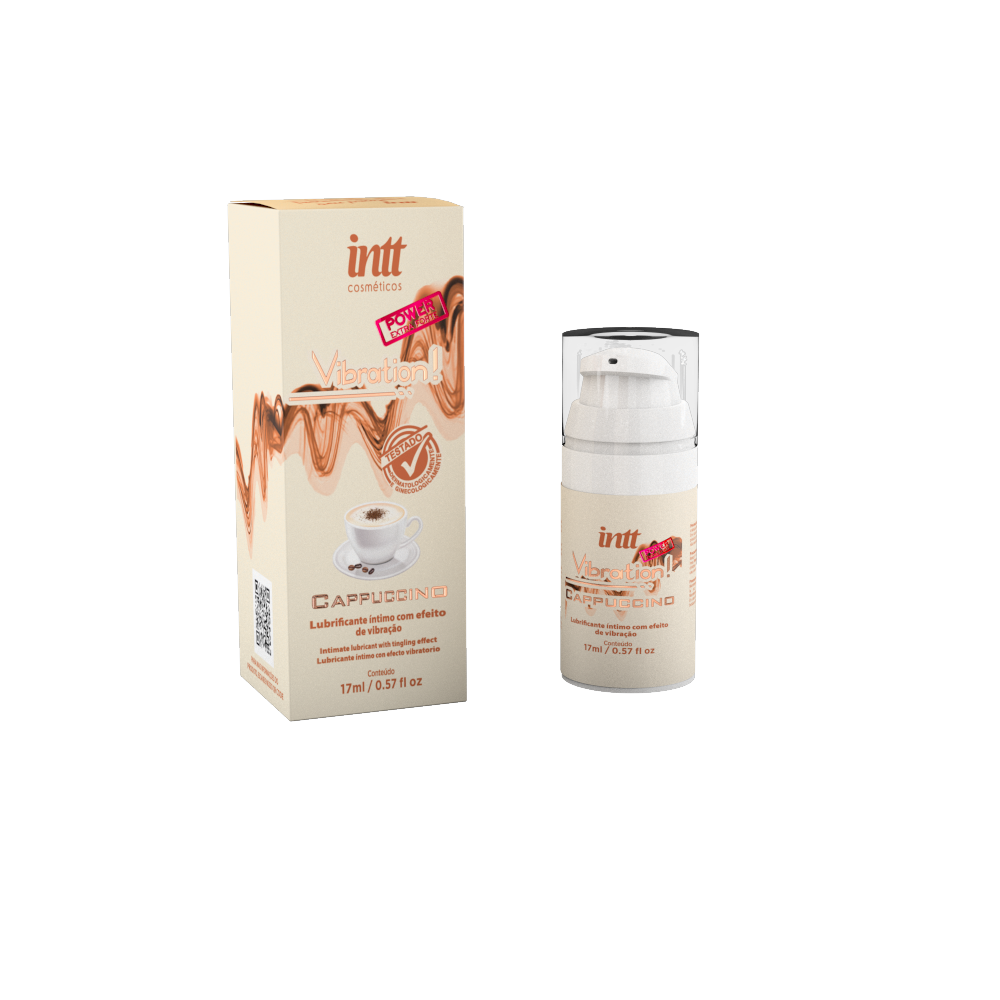 VIBRATION GEL EXCITANTE QUE VIBRA POWER EXTRA FORTE SABOR CAPPUCCINO 17ML INTT VIBRATION GEL EXCITANTE QUE VIBRA POWER EXTRA FORTE SABOR CAPPUCCINO 17ML INTT