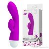Vibrador Ponto G com Estimulador Clitoriano e 30 Modos de Vibração - PRETTY LOVE ELI 